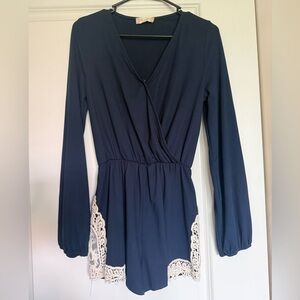 Altar'd State Deep Blue Dress